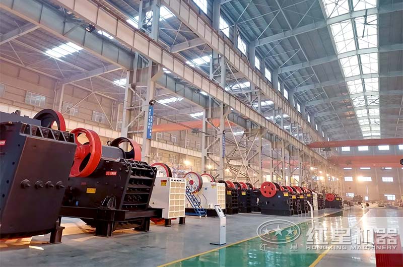 紅星機器顎式破碎機車間 紅星機器顎式破碎機車間