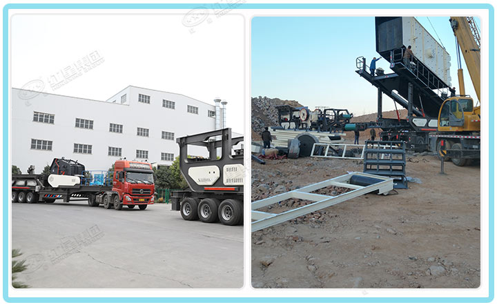 設備發貨、安裝現場