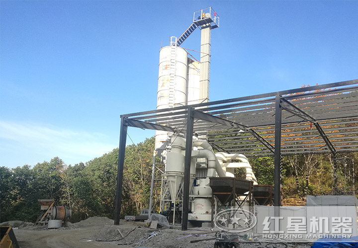 磨粉生產線現場 磨粉生產線現場